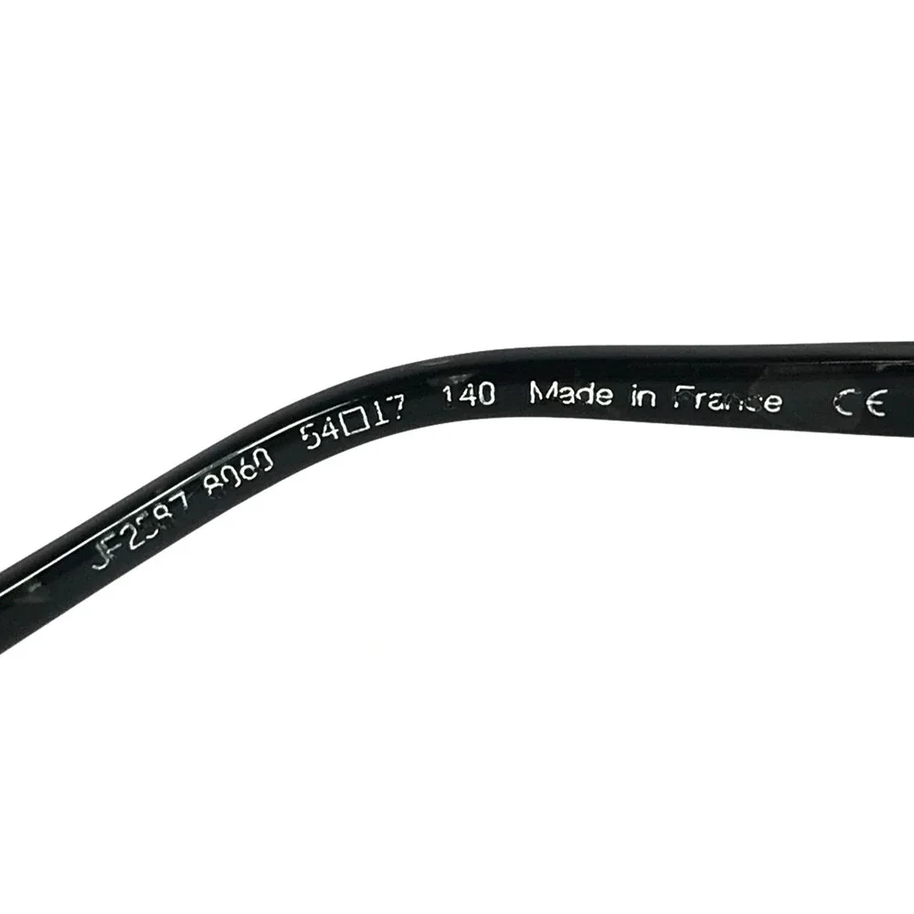 J.F. Rey Eyeglasses Frames JF2587 8060 Pink Orange Cat Eye Half Rim 54-17-140